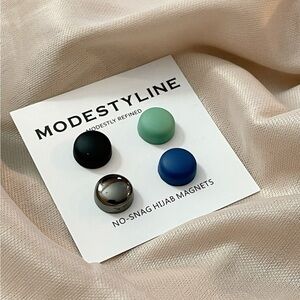 Modestyline No-Snag Hijab Magnet 4 pairs Hijab Magnets strong hijab magnets